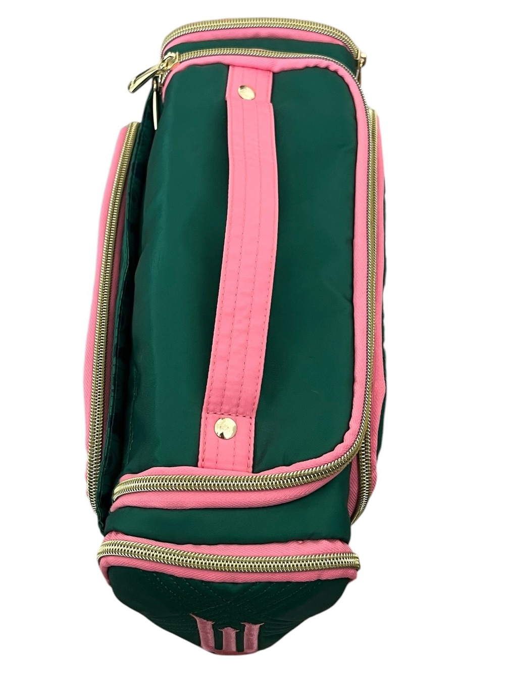 Wicked x Lug Trolley Cosmetic Case in Green/Pink - Picture 3 of 7